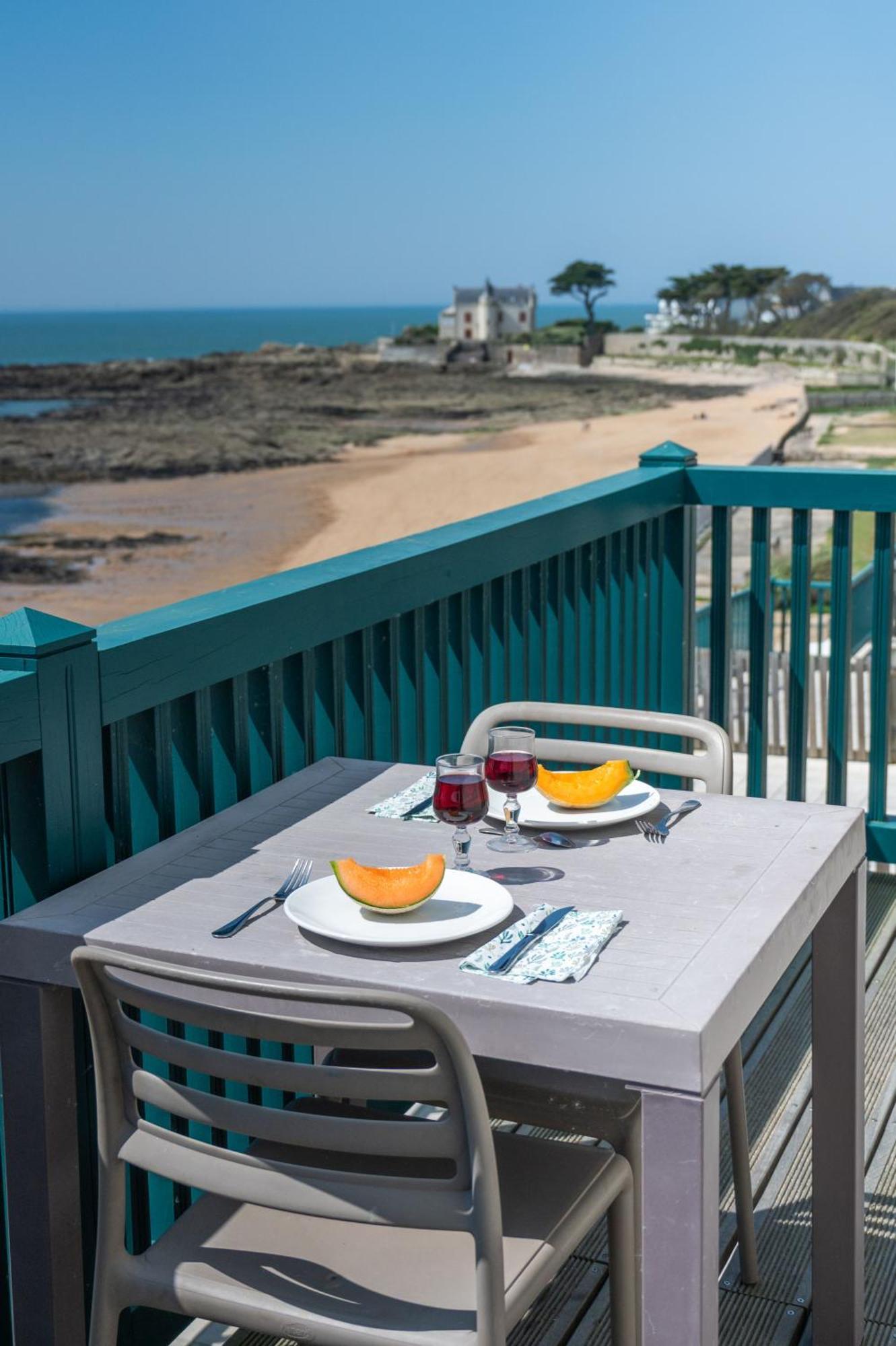 Residence Odalys Valentin Plage Batz-sur-Mer Exterior foto