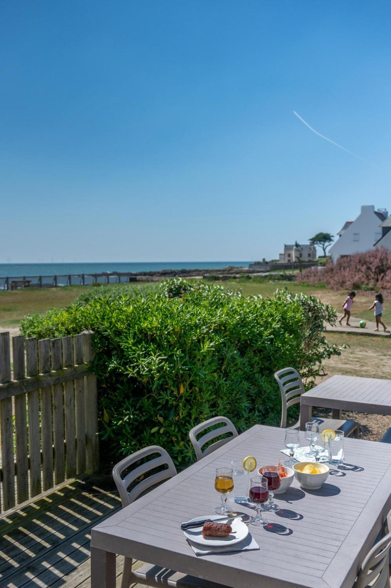 Residence Odalys Valentin Plage Batz-sur-Mer Exterior foto