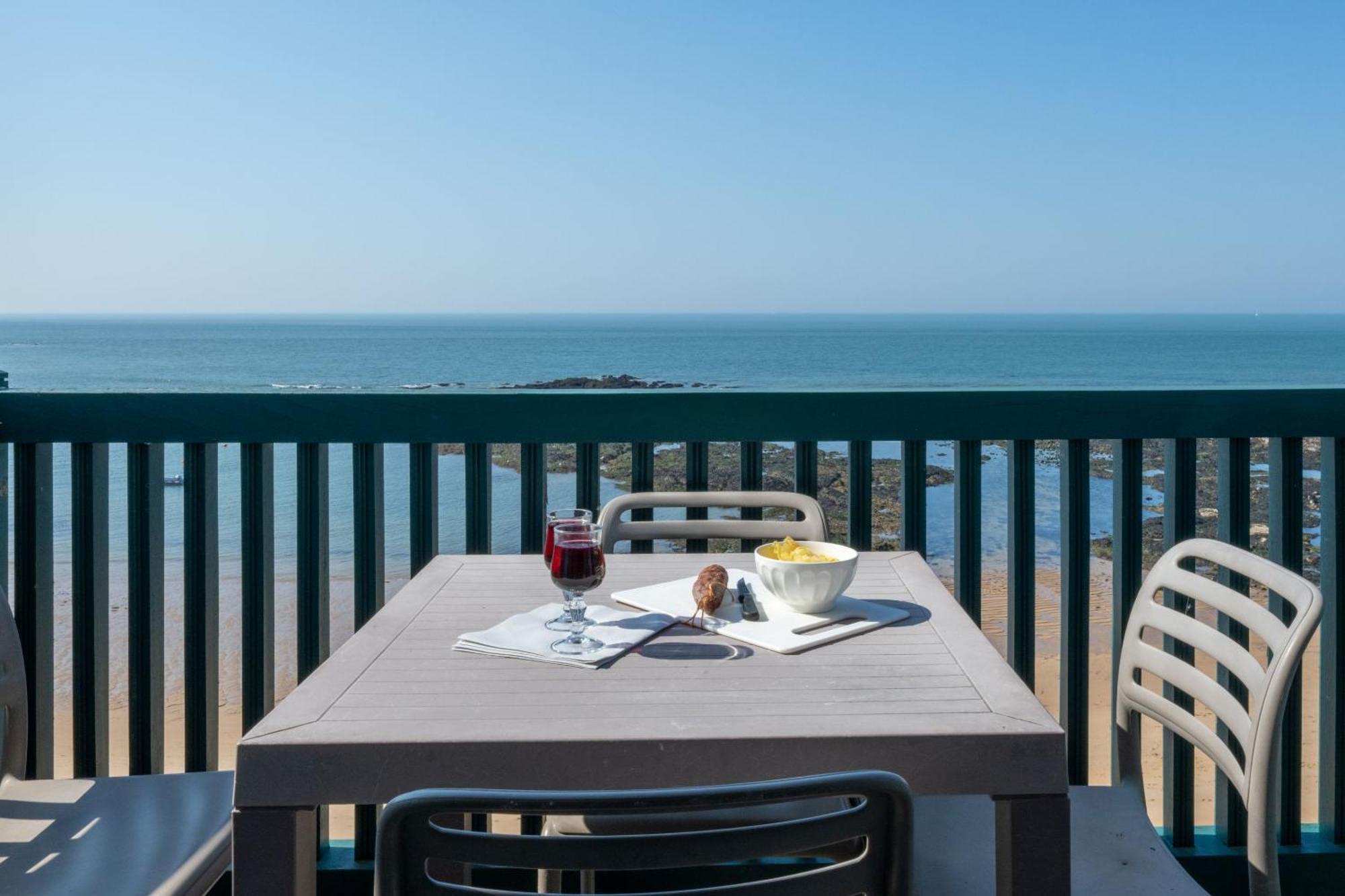 Residence Odalys Valentin Plage Batz-sur-Mer Exterior foto