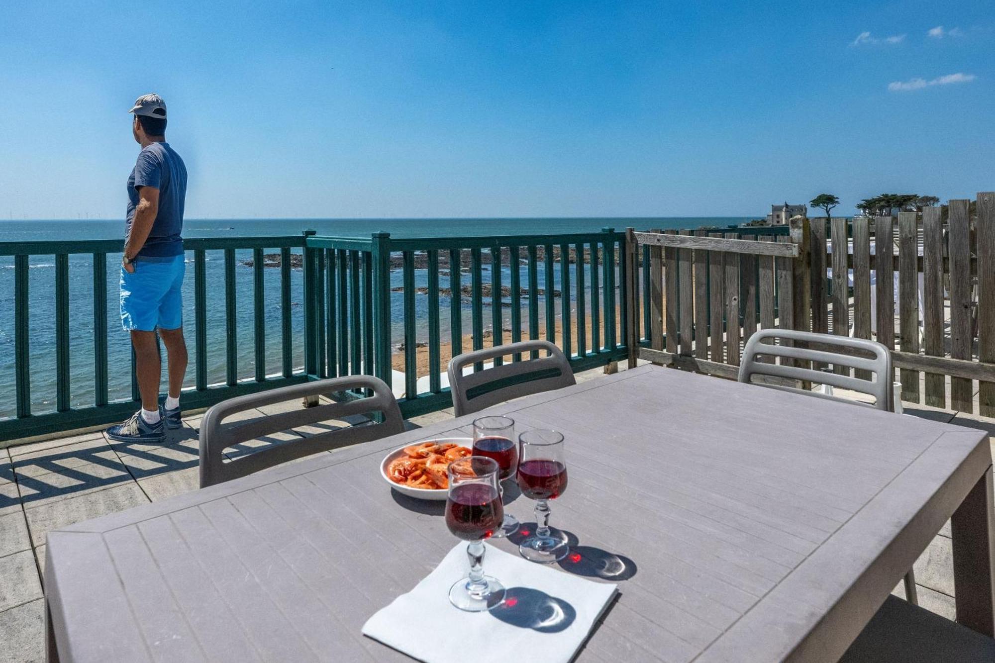 Residence Odalys Valentin Plage Batz-sur-Mer Exterior foto