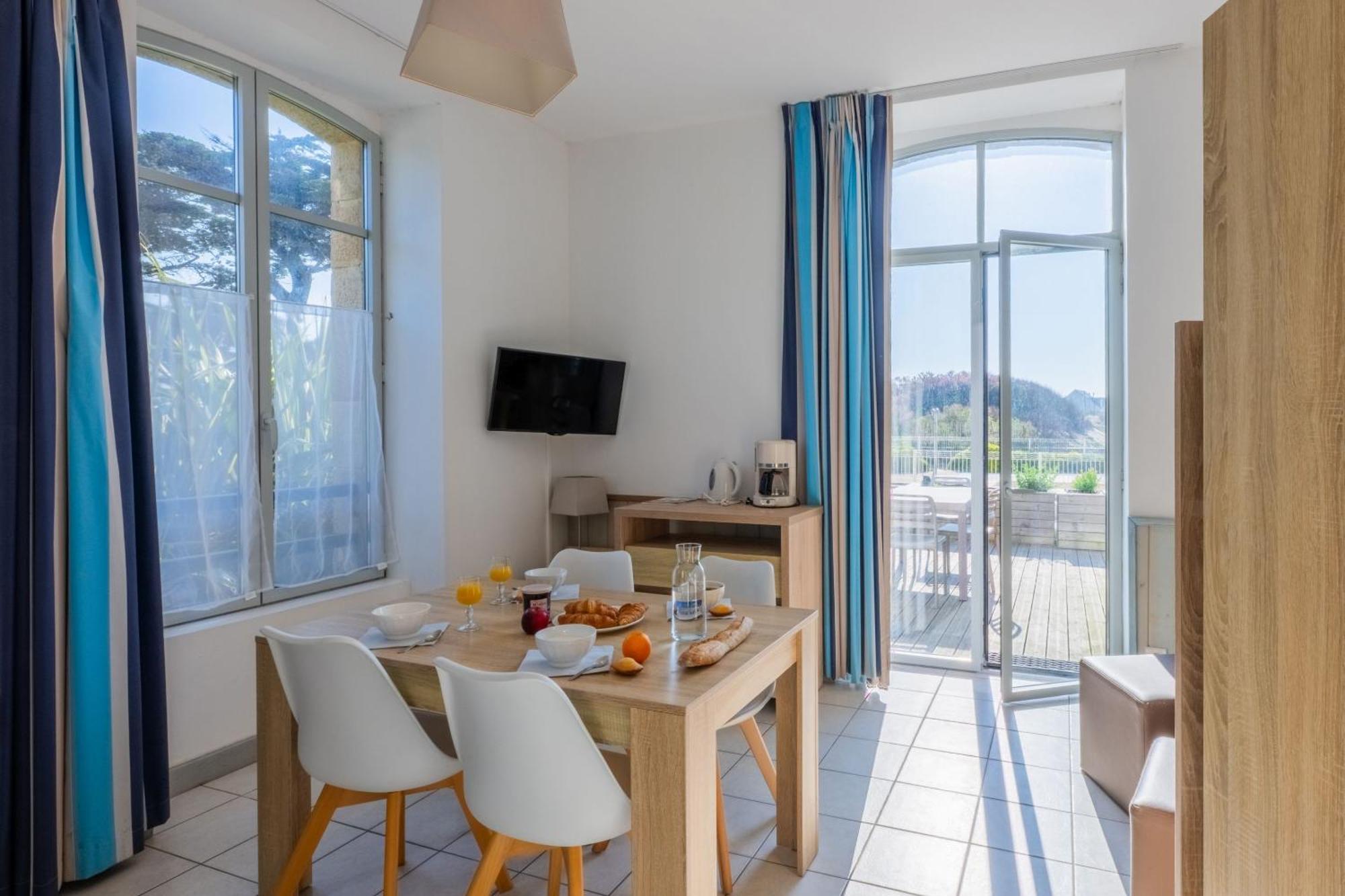 Residence Odalys Valentin Plage Batz-sur-Mer Exterior foto