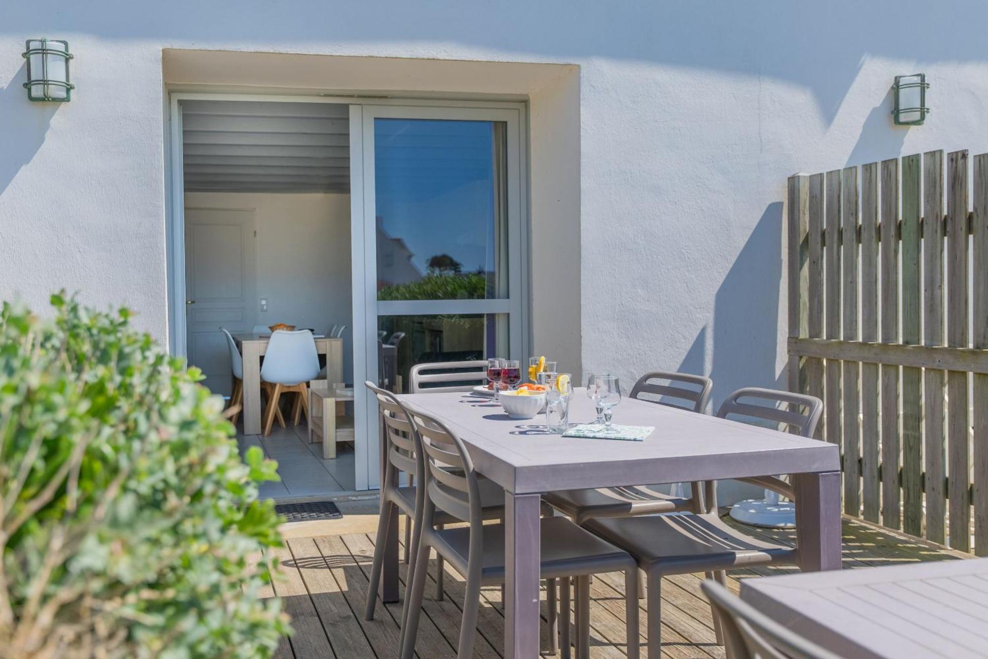 Residence Odalys Valentin Plage Batz-sur-Mer Exterior foto